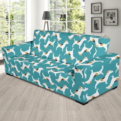 Russell Terriers Print Design LKS301 Sofa Slipcover