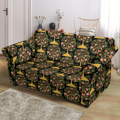 Tree Of Life Print Design LKS303 Loveseat Couch Slipcover