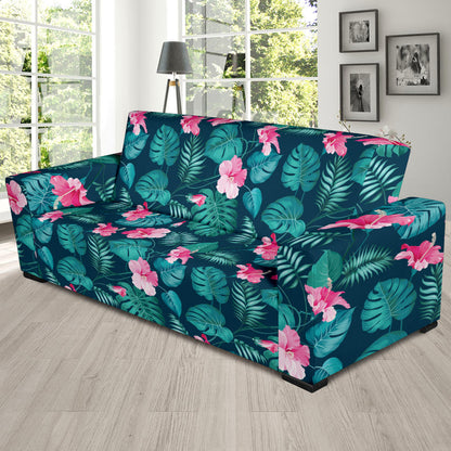 Summer Floral Print Design LKS301 Sofa Slipcover