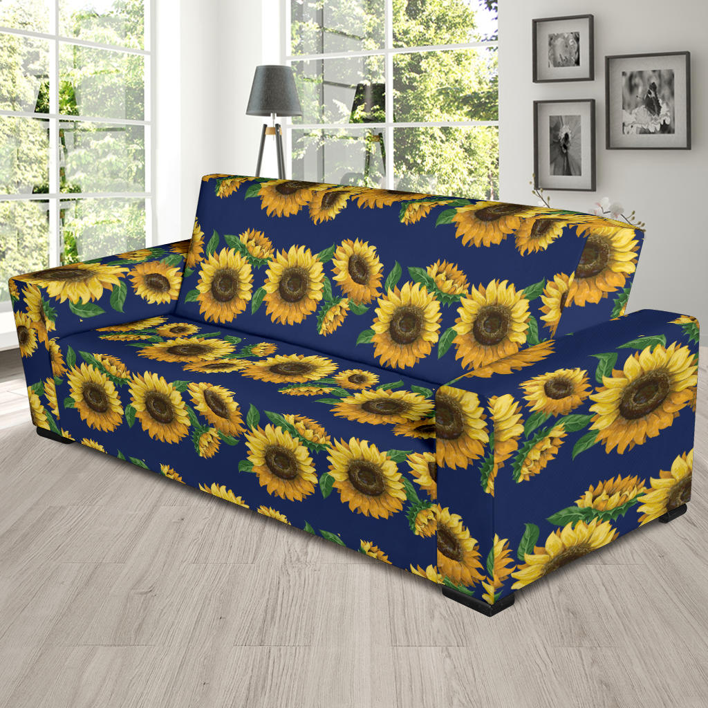 Sunflower Print Design LKS307 Sofa Slipcover
