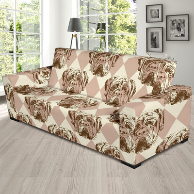 Mastiffs Pattern Print Design 01 Sofa Slipcover