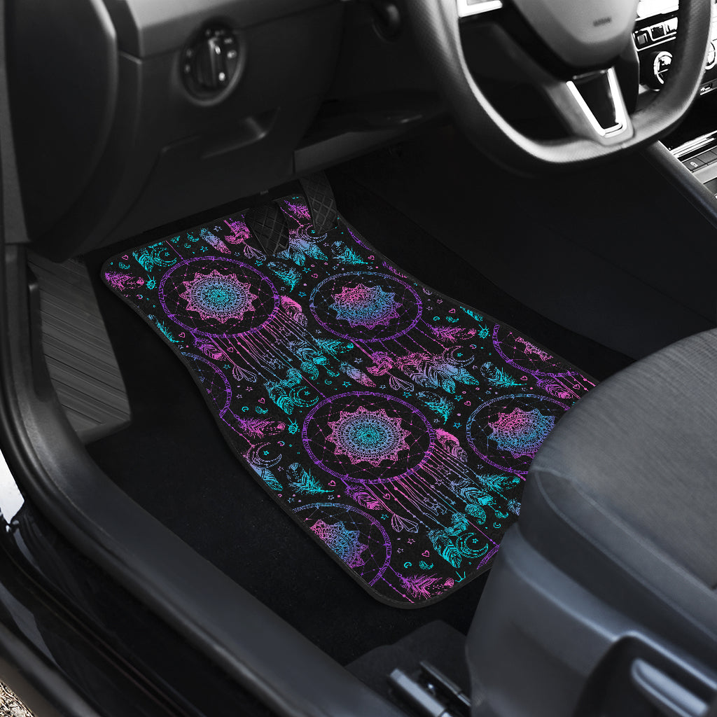 Dream catcher boho mandala Car Floor Mats Front Back