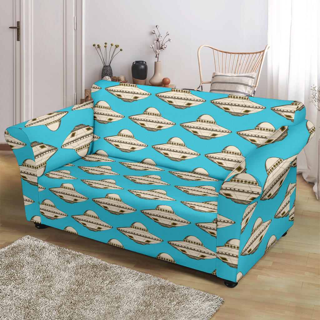 UFO Print Design LKS301 Loveseat Couch Slipcover