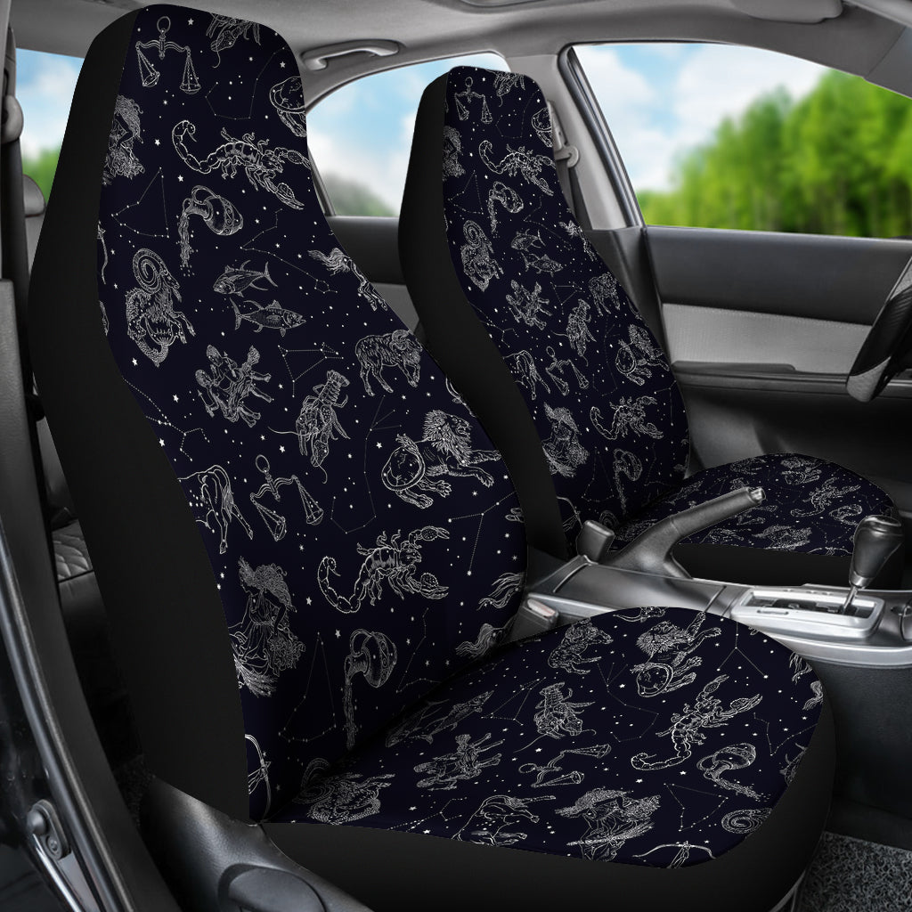 Zodiac Print Design LKS304 Car Seat Covers