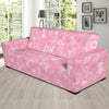 Breast cancer Pattern Print Design 01 Sofa Slipcover