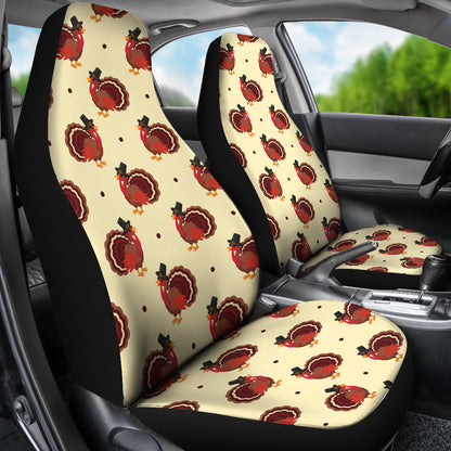 Thanksgiving Print Design LKS3010 Car Seat Covers