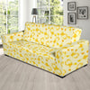 Childhood cancer Pattern Print Design 01 Sofa Slipcover