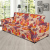 Ganesha Indian Pattern Print Design 02 Sofa Slipcover