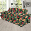 Cactus Pattern Print Design 06 Sofa Slipcover