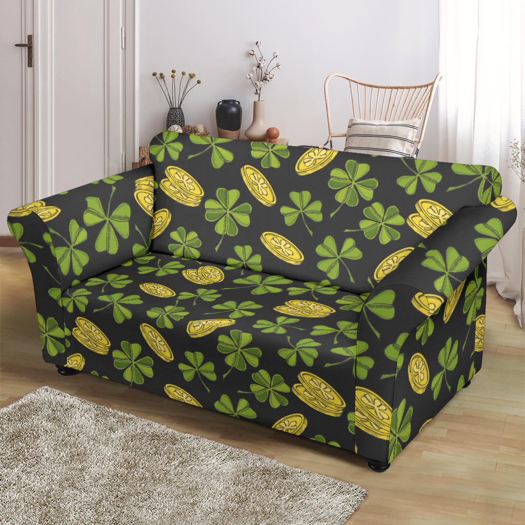 St Patricks Day Print Design LKS305 Loveseat Couch Slipcover