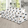 Chicken Pattern Print Design 02 Sofa Slipcover