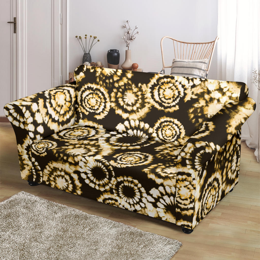 Tie Dye Print Design LKS307 Loveseat Couch Slipcover
