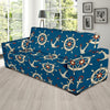 Anchor Pattern Print Design 02 Sofa Slipcover