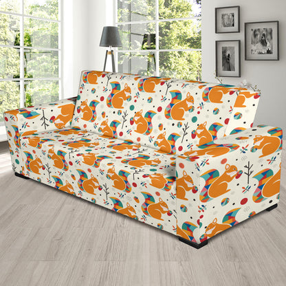 Squirrel Print Design LKS304 Sofa Slipcover