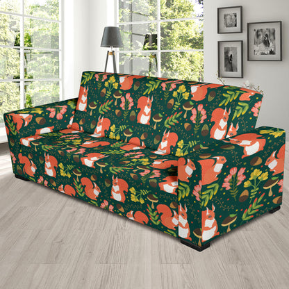 Squirrel Print Design LKS302 Sofa Slipcover