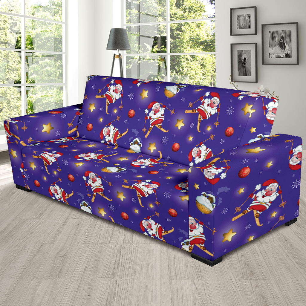 Ski Print Design LKS308 Sofa Slipcover