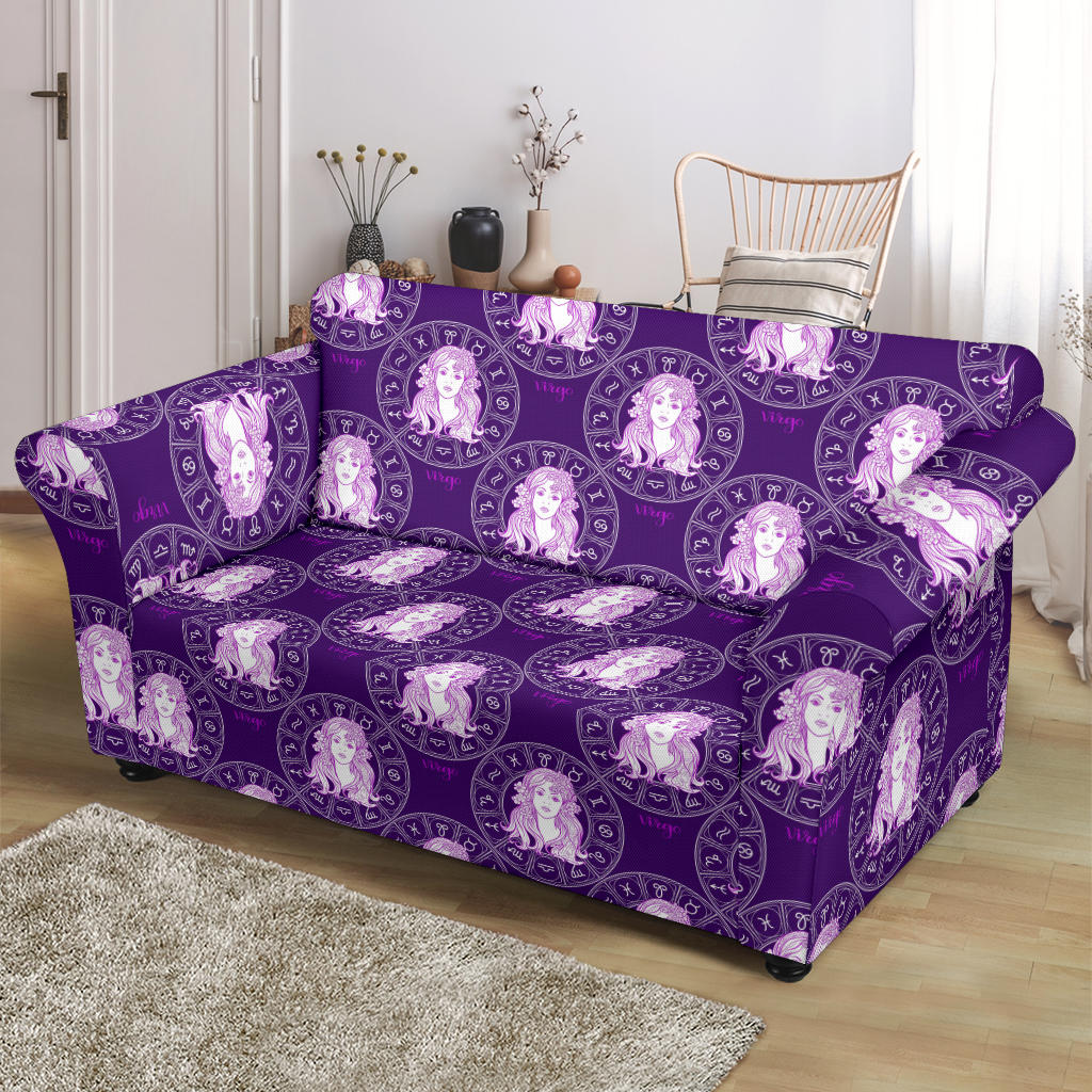 Virgo Print Design LKS301 Loveseat Couch Slipcover