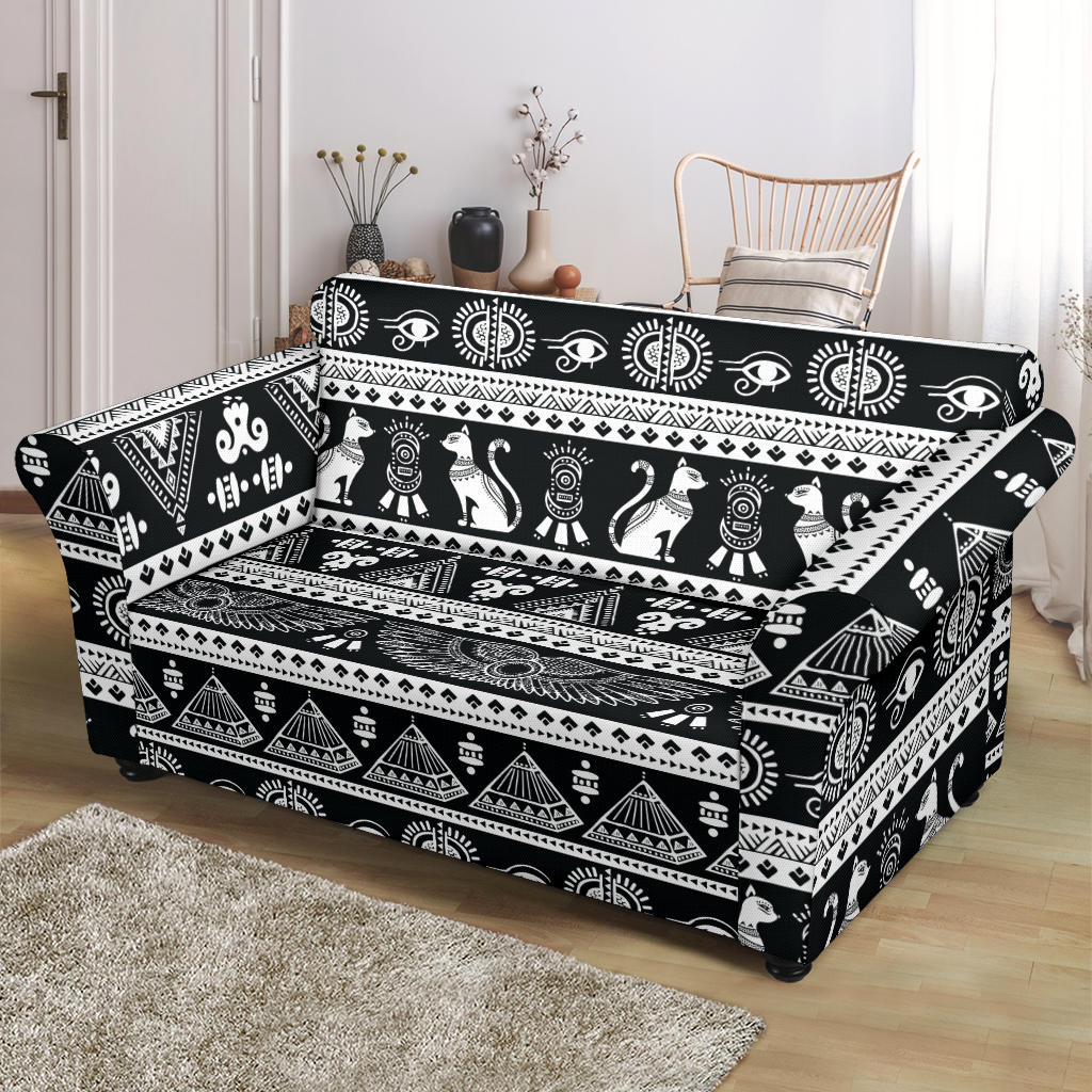 Tribal Pattern Print Design LKS305 Loveseat Couch Slipcover