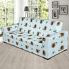 Platypus Pattern Print Design A04 Sofa Slipcover