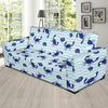 Crab Pattern Print Design 04 Sofa Slipcover