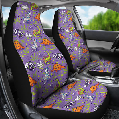 Zombie Dinosaur Print Design LKS302 Car Seat Covers