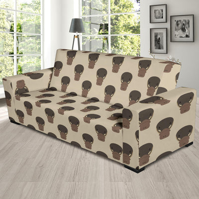 Platypus Pattern Print Design A03 Sofa Slipcover