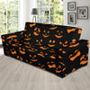 Halloween Pattern Print Design 02 Sofa Slipcover