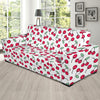 Cherry Pattern Print Design 03 Sofa Slipcover