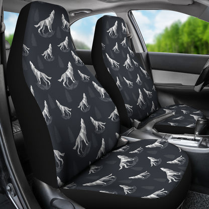 Wolf Print Design LKS303 Car Seat Covers