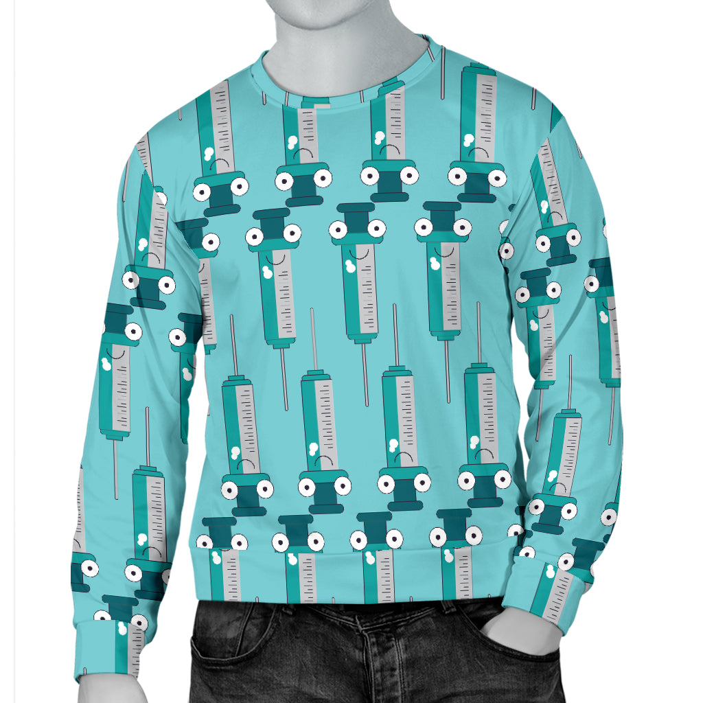 Phlebotomist Concept Design Men Long Sleeve Sweatshirt