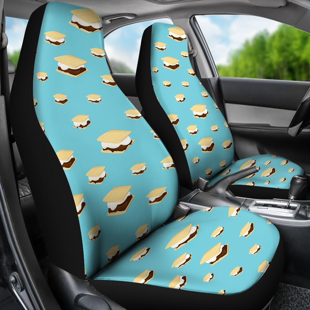 S_Mores Print Design LKS302 Car Seat Covers
