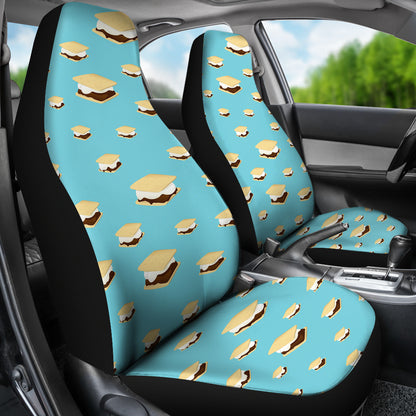 S_Mores Print Design LKS302 Car Seat Covers