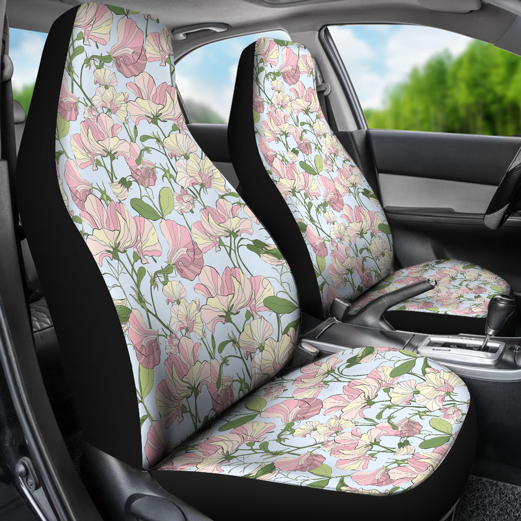 Sweet Pea Print Design LKS304 Car Seat Covers