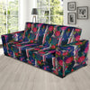 Barracuda with Folwer Pattern Print Design 01 Sofa Slipcover