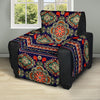 Ethnic Geometric Print Pattern Recliner Cover Protector