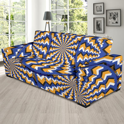 Optical illusion Pattern Print Design A01 Sofa Slipcover