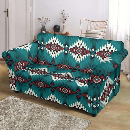 Southwest Pattern Print Design LKS308 Loveseat Couch Slipcover