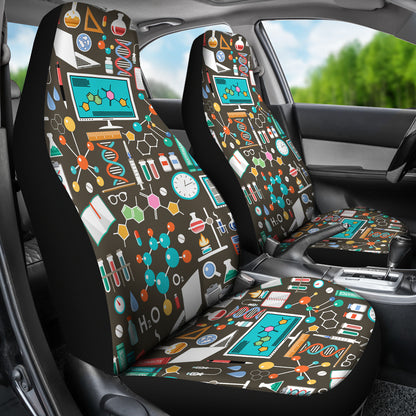Science Print Design LKS303 Car Seat Covers
