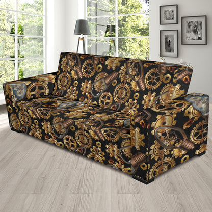 Steampunk Lightbulb Print Design LKS304 Sofa Slipcover