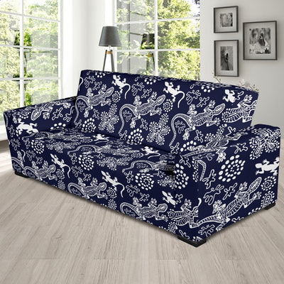 lizard Pattern Print Design 03 Sofa Slipcover