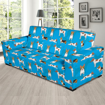 Cardigan Welsh Corgis Pattern Print Design 01 Sofa Slipcover