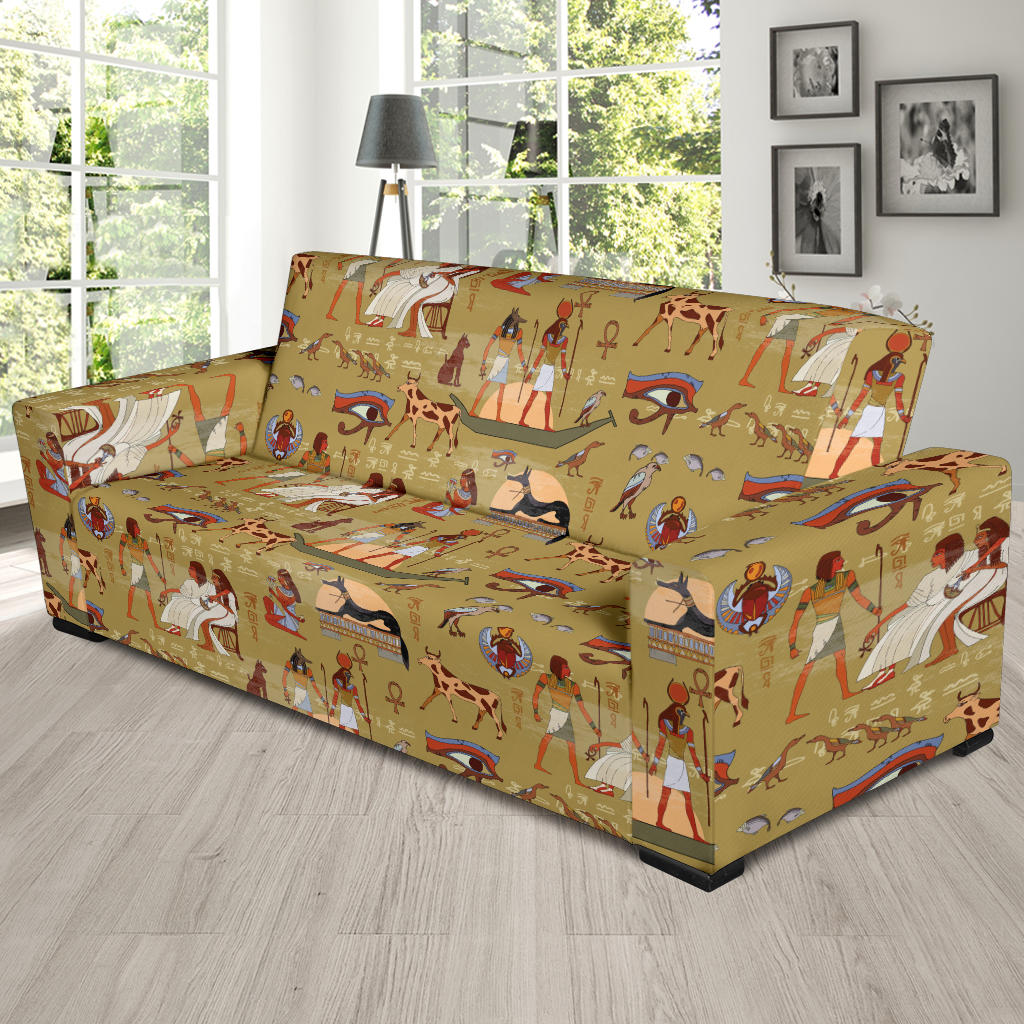 Ancient Greek Classic Pattern Design LKS305 Sofa Slipcover