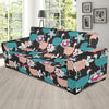 Guinea Fowl Pattern Print Design 03 Sofa Slipcover