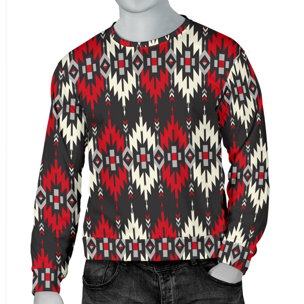 Southwestern Pattern Men Long Sleeve Sweatshirt