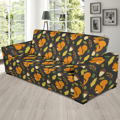 Squirrel Print Design LKS301 Sofa Slipcover