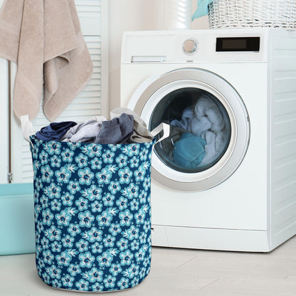 Hibiscus Flower Hawaiian Themed Laundry Basket