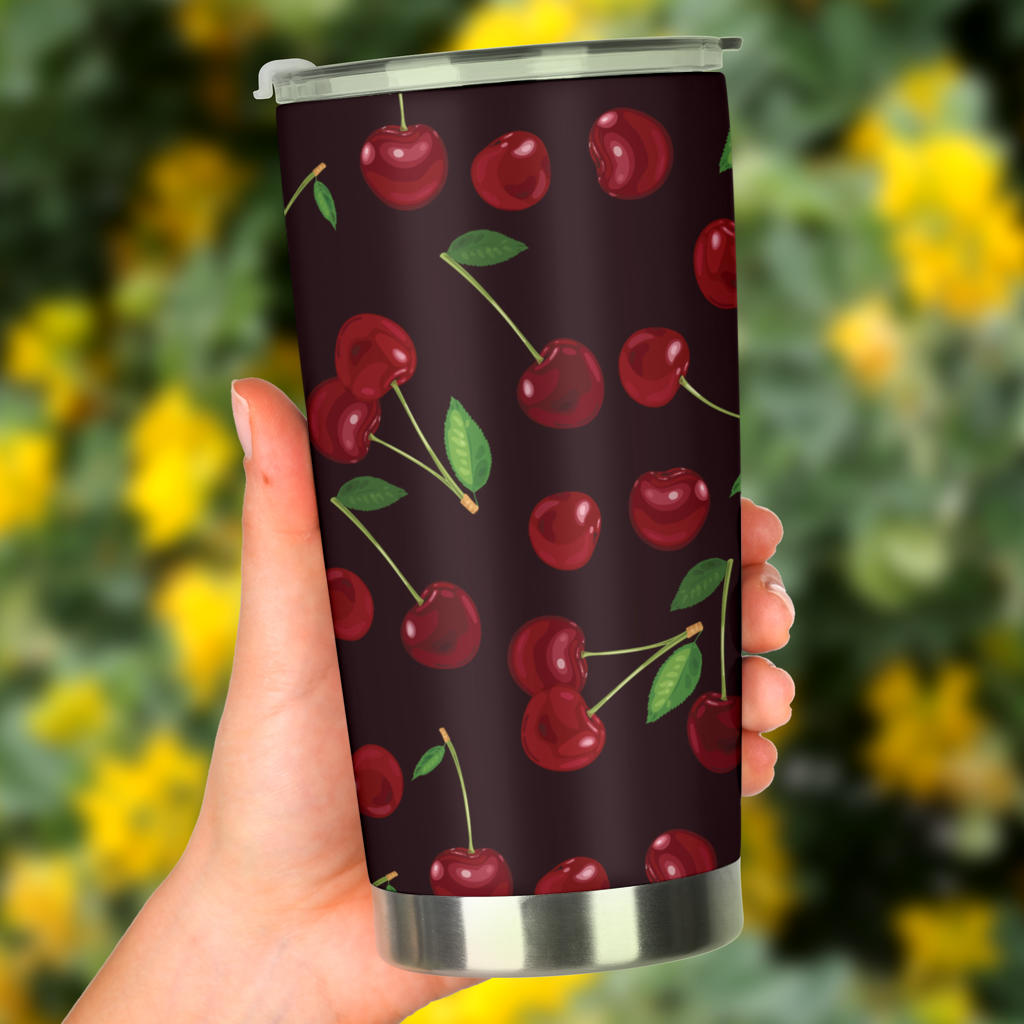 Cherry Fresh Pattern Tumbler