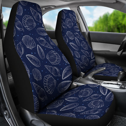Seashell Print Design LKS3011 Car Seat Covers