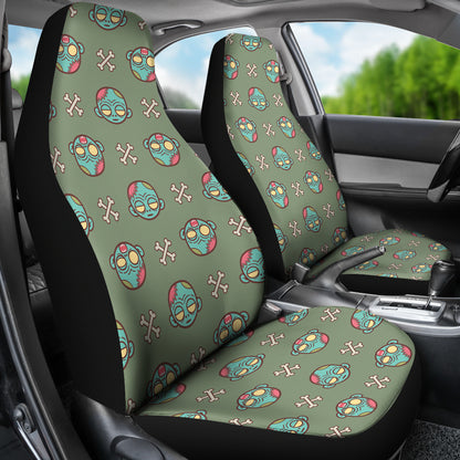 Zombie Print Design LKS301 Car Seat Covers