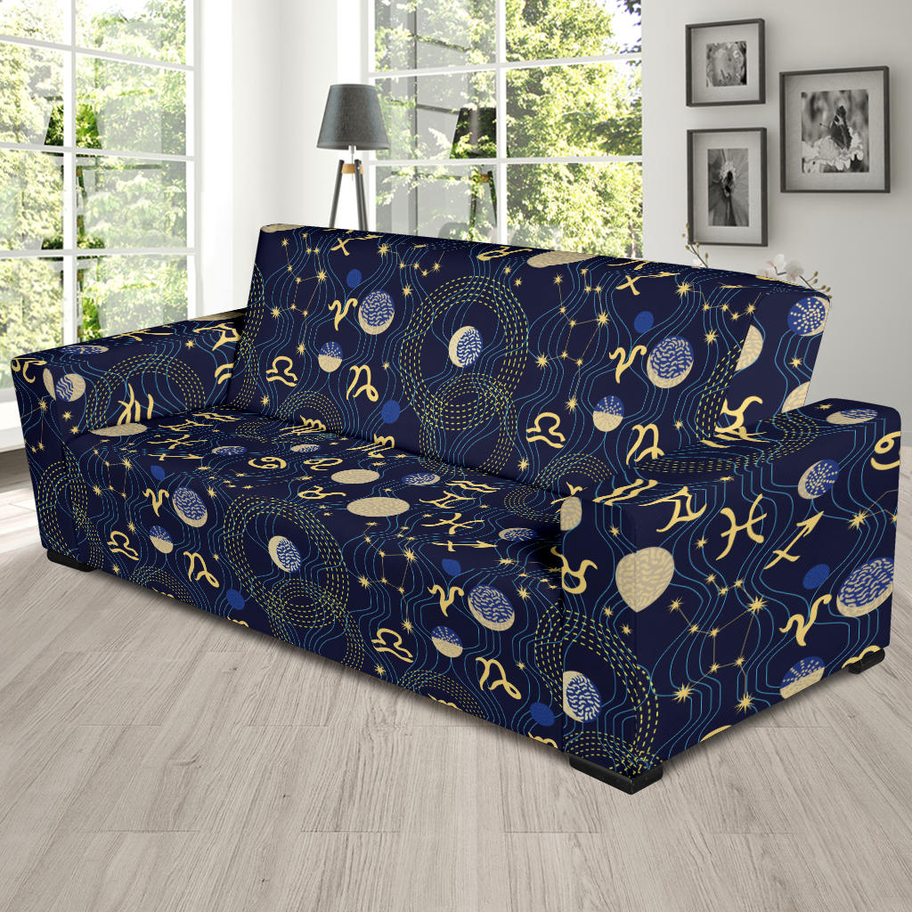 Zodiac Print Design LKS302 Sofa Slipcover